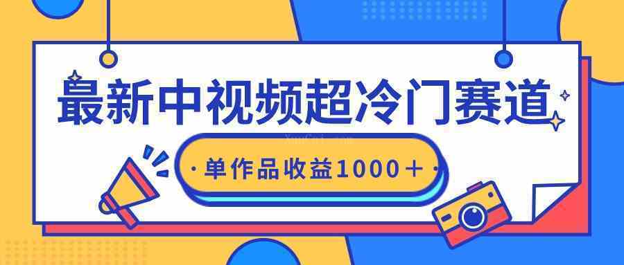 最新中视频超冷门赛道,轻松过原创,单条视频收益1000+-续财库